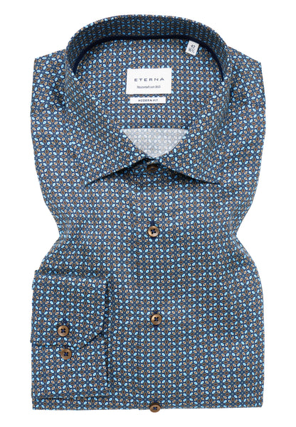 Eterna Erwachsene Baumwolle Hemd Pflegeleicht