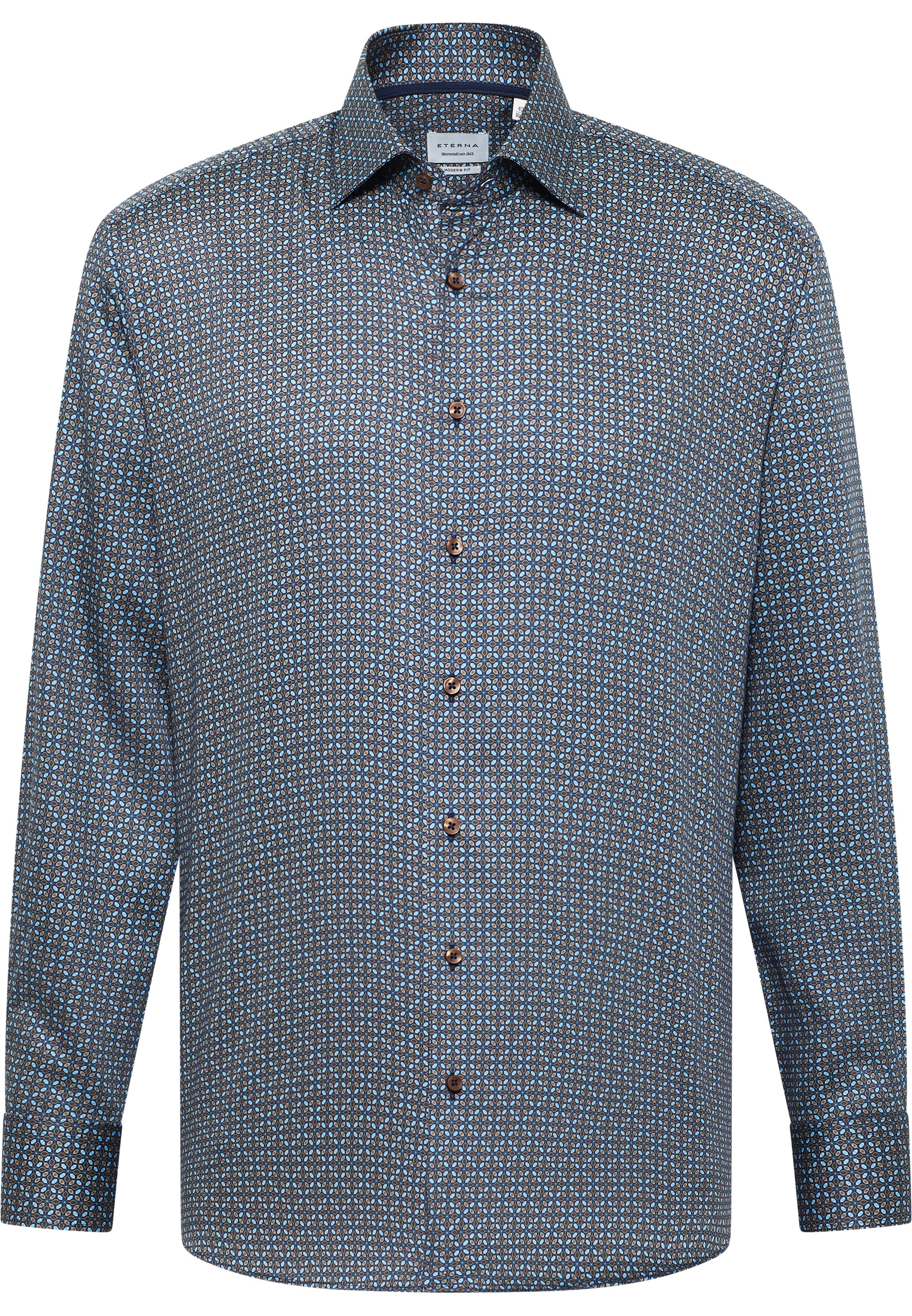 Eterna Erwachsene Baumwolle Hemd Pflegeleicht