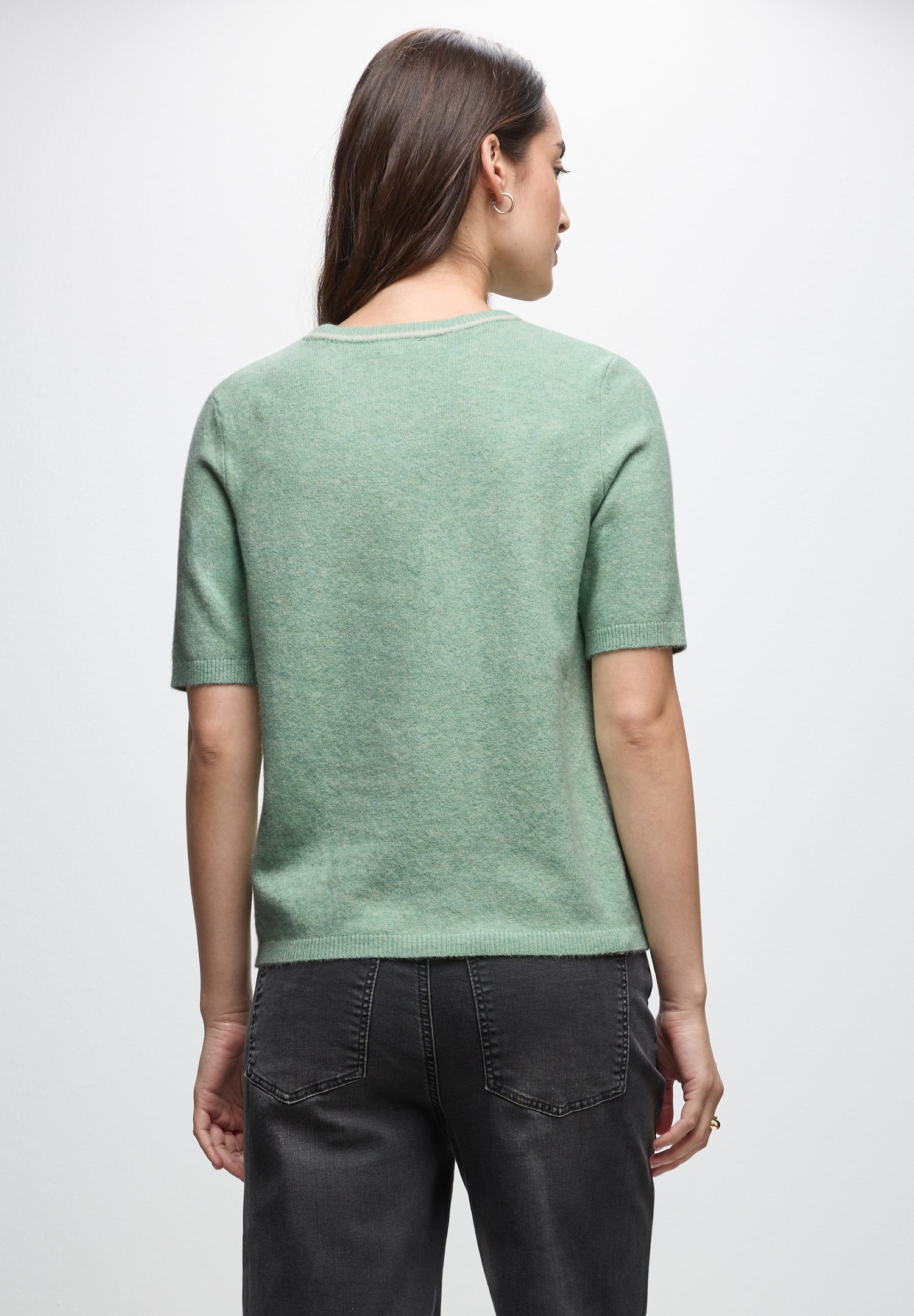 Kurzarm Pullover