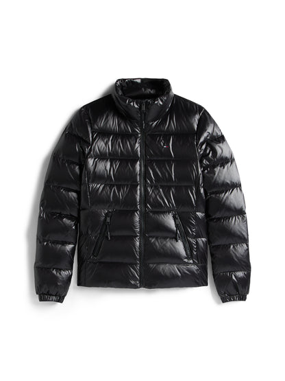 TJW SLIM ZIP PRINT DOWN JACKET