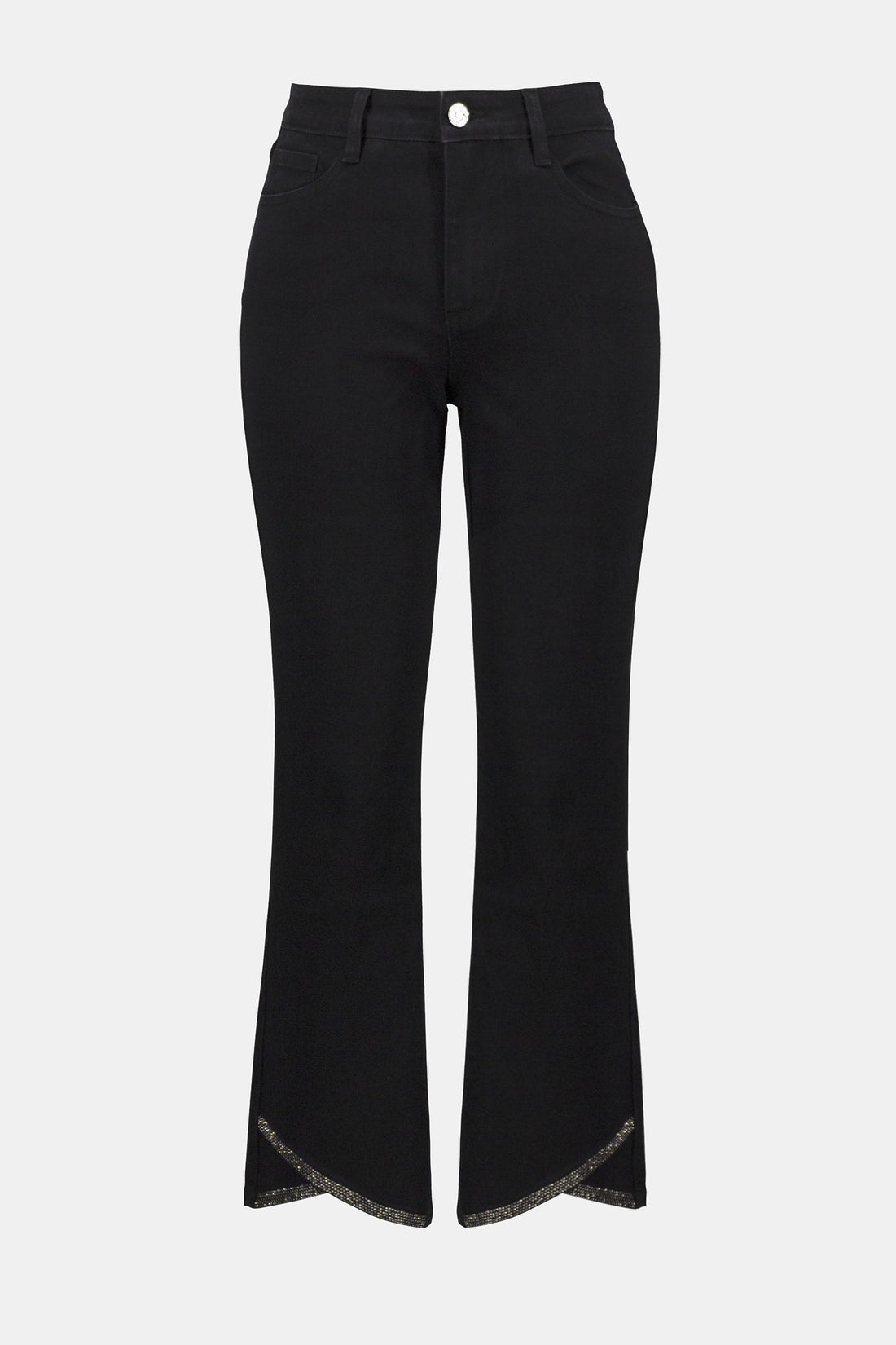 Klassische Stretch-Jeans mit geradem Bein aus Denim