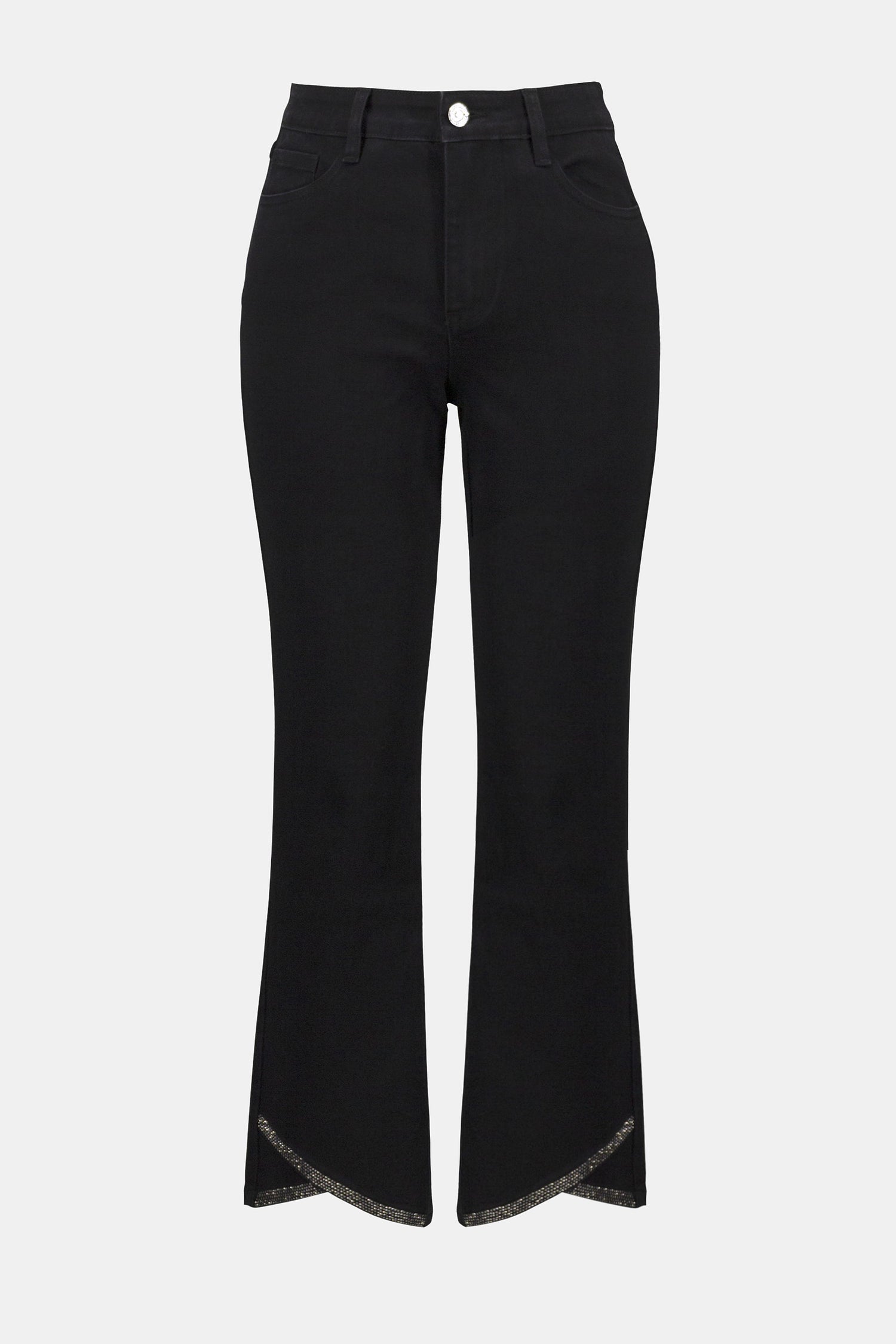 Klassische Stretch-Jeans mit geradem Bein aus Denim