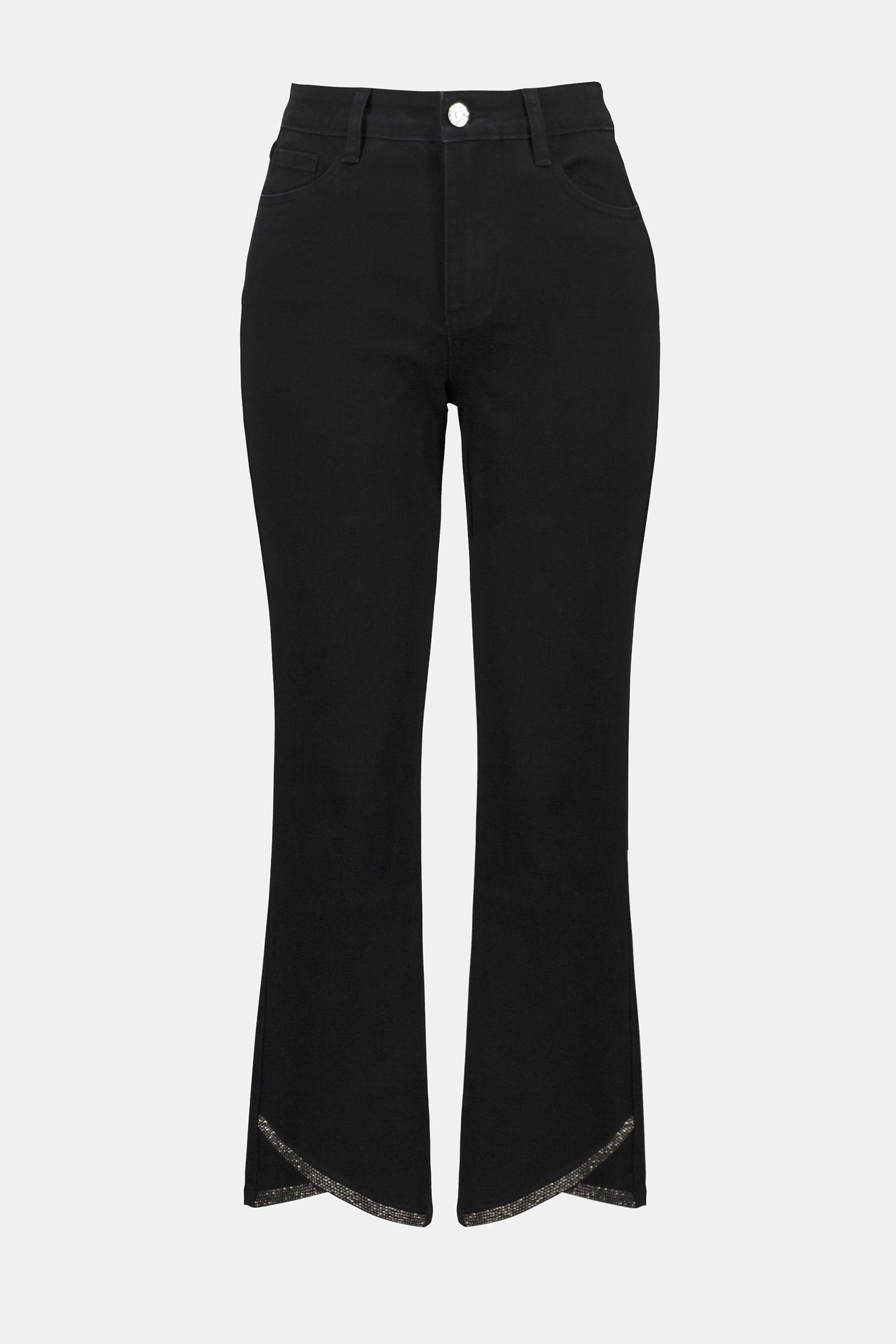Klassische Stretch-Jeans mit geradem Bein aus Denim