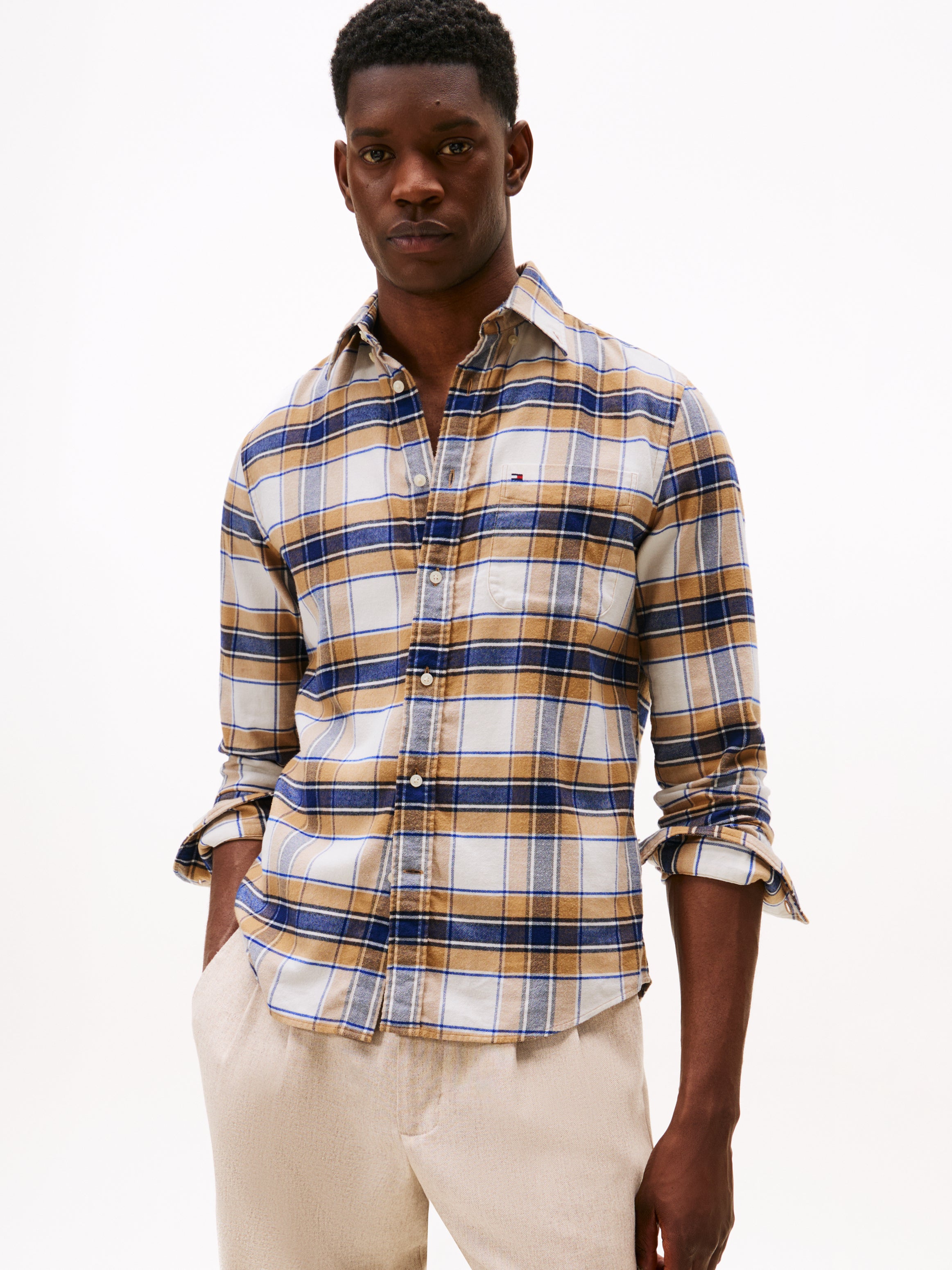 Sportswear Division Herren Safari Canvas Check Cap