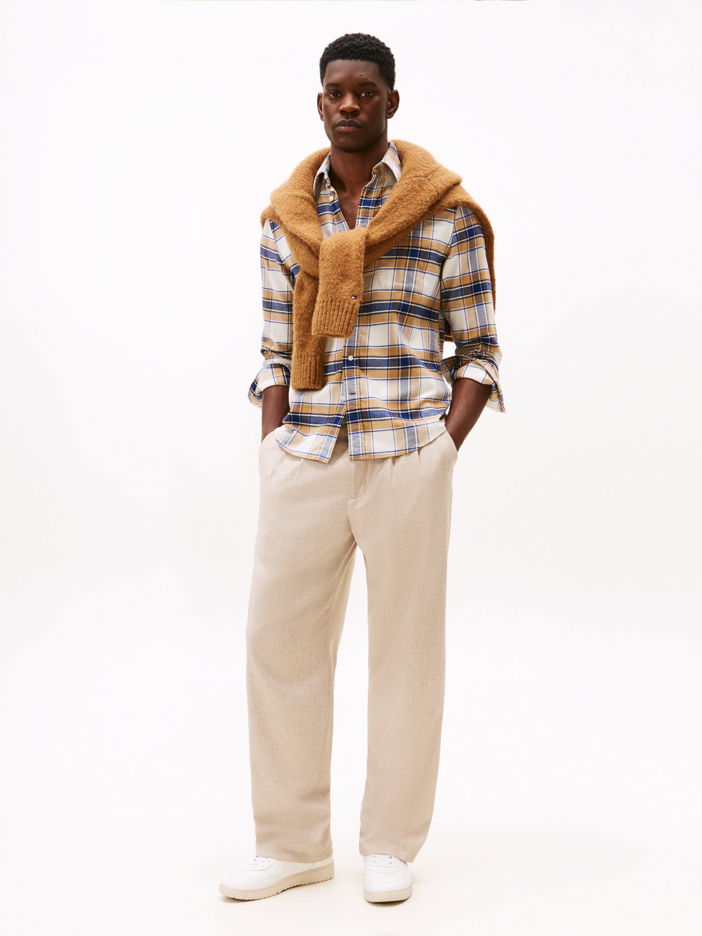 Sportswear Division Herren Safari Canvas Check Cap