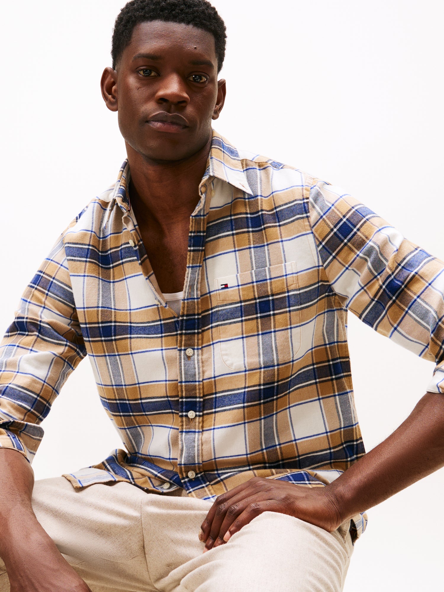 Sportswear Division Herren Safari Canvas Check Cap