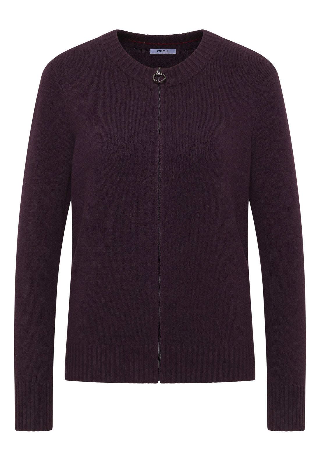 Cosy Cardigan mit Zipper