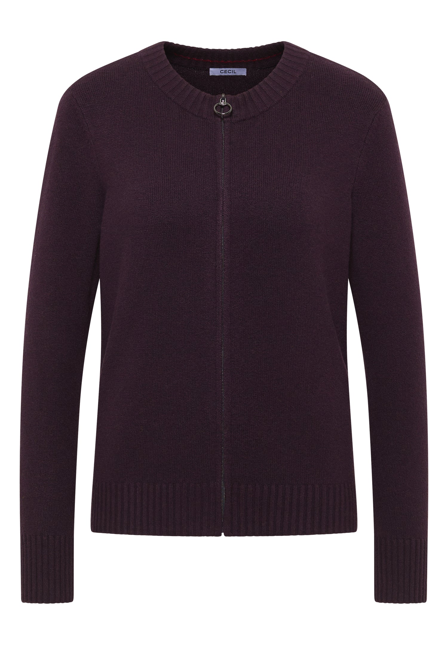 Cosy Cardigan mit Zipper