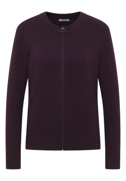 Cosy Cardigan mit Zipper