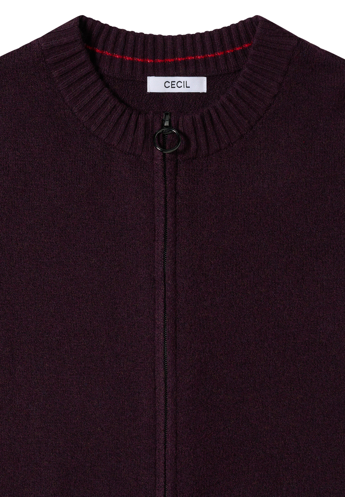 Cosy Cardigan mit Zipper
