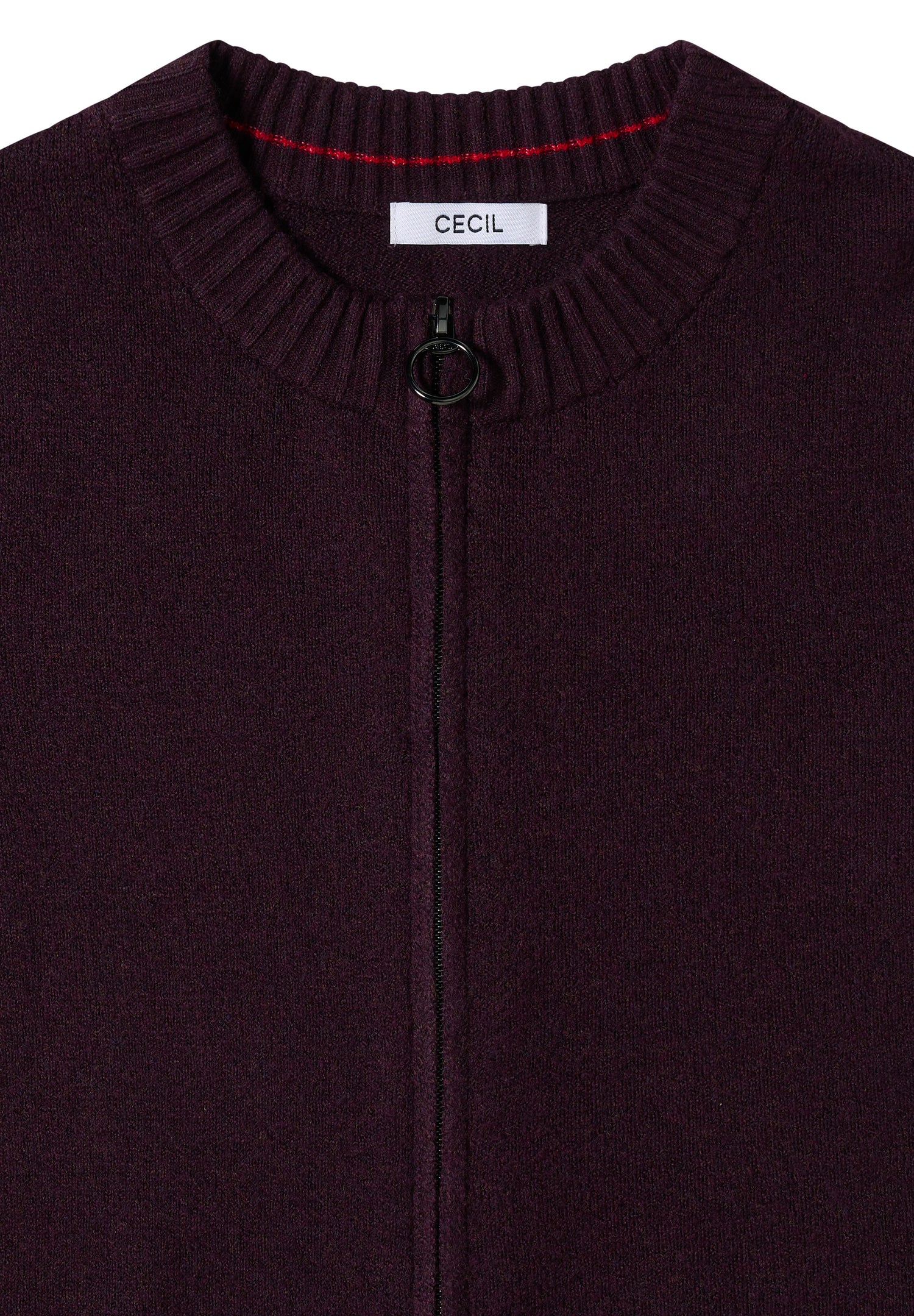 Cosy Cardigan mit Zipper