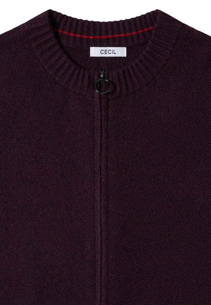 Cosy Cardigan mit Zipper
