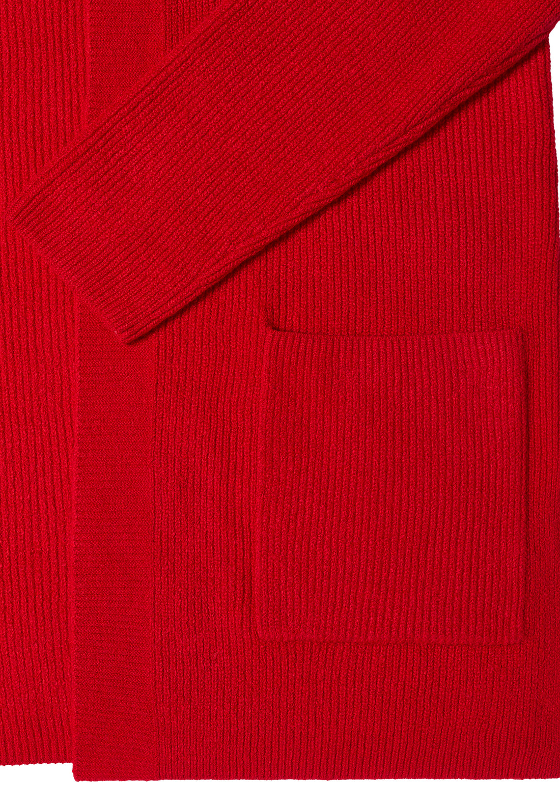 Offener Struktur-Cardigan