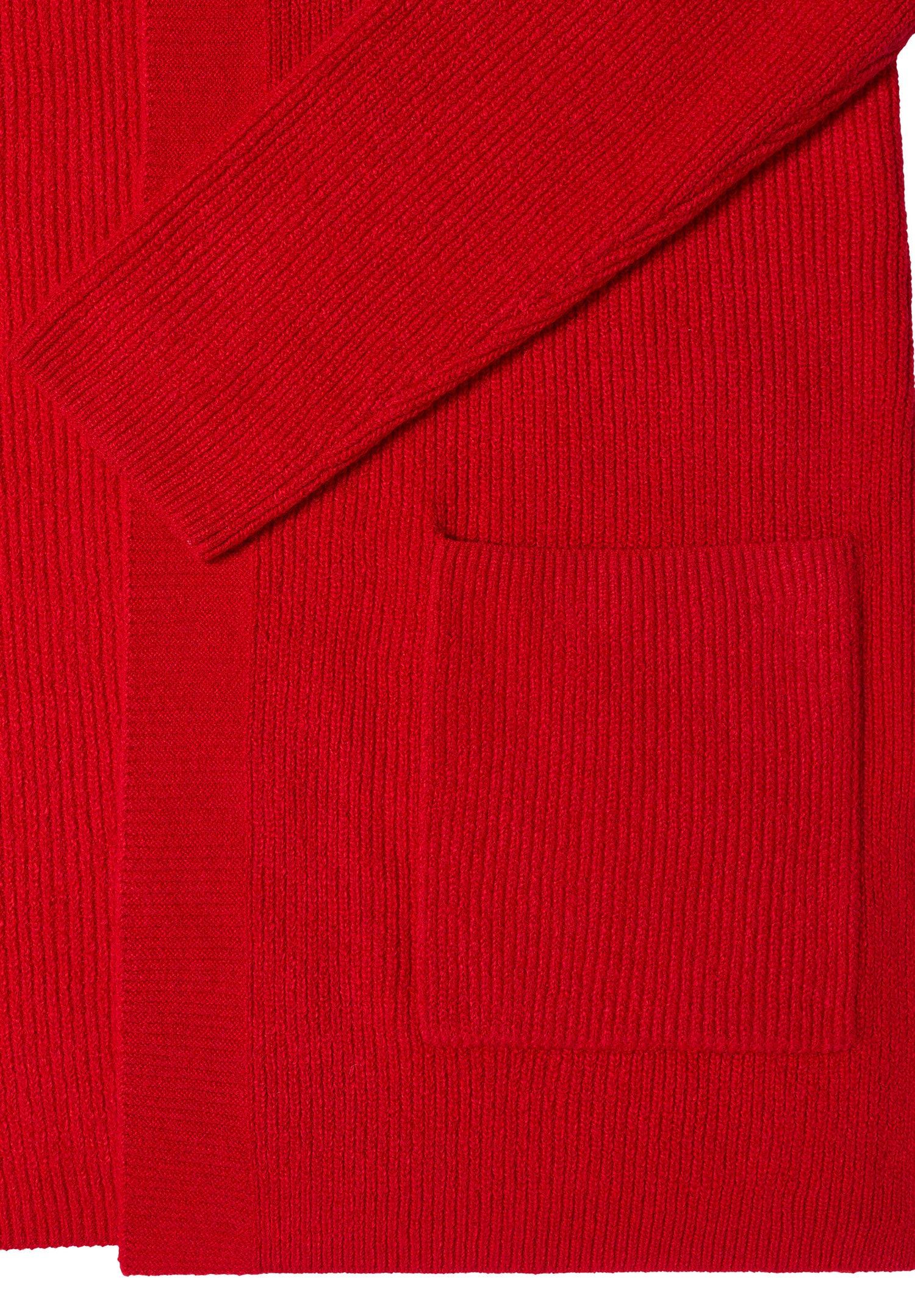 Offener Struktur-Cardigan