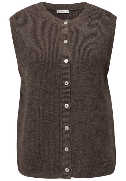 Ärmelloser Cosy Cardigan