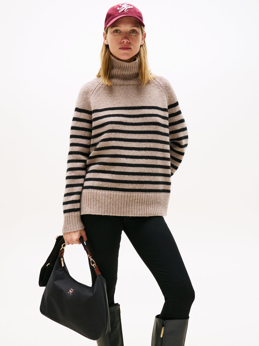 Sportswear Division Damen Nylon Leder Tasche