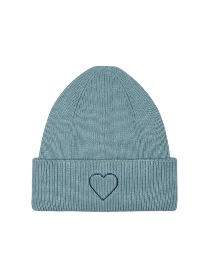 ONLALPHA LIFE EMBROIDERED RIB BEANIE CC