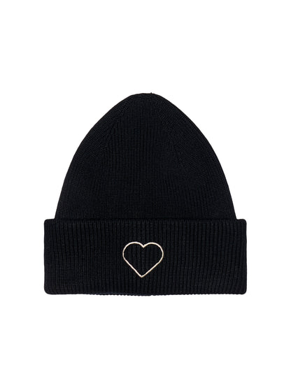 ONLALPHA LIFE EMBROIDERED RIB BEANIE CC