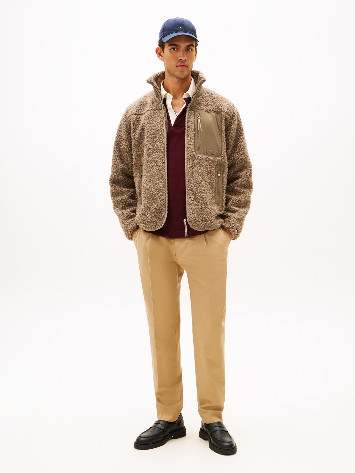 TEDDY FLEECE ZIP THROUGH