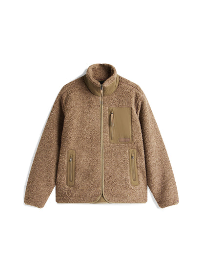 TEDDY FLEECE ZIP THROUGH