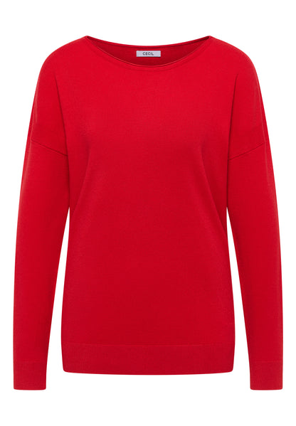 Pullover mit Strukturdetail