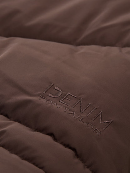 Puffer-Mantel mit Kapuze