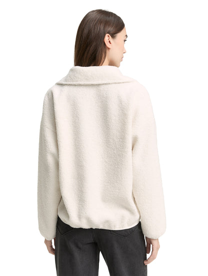Loose Fit Teddy Sweatshirt