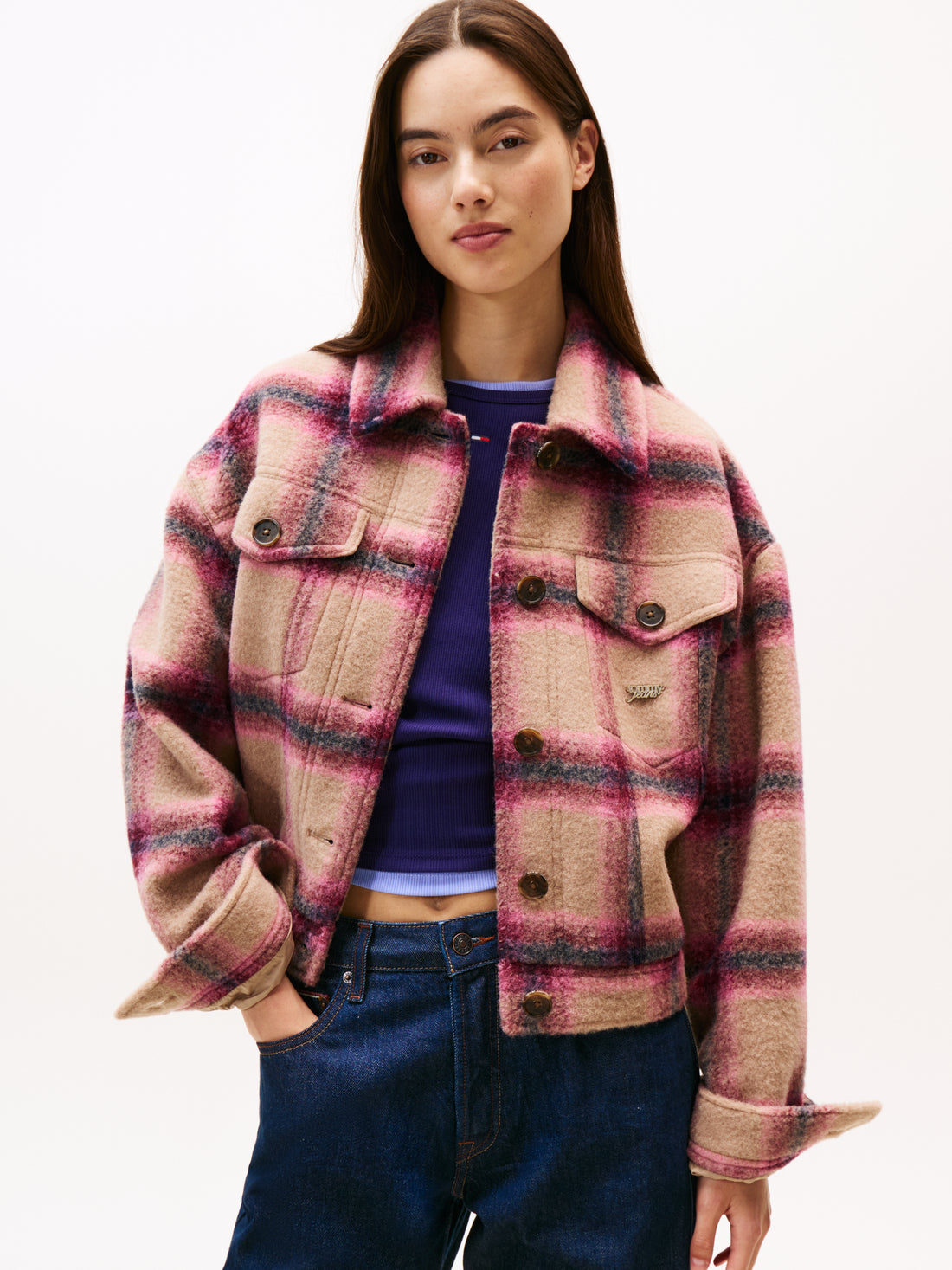 TJW WOOL TRUCKER JACKET