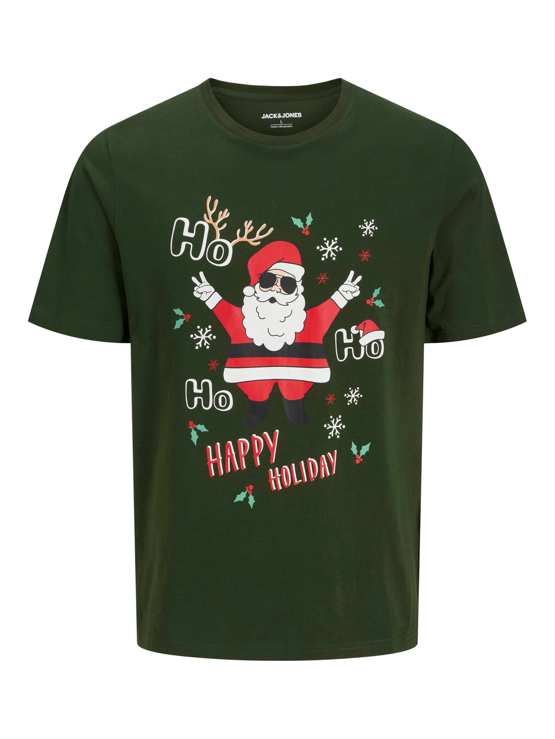 JJCHRISTMAS TEE SS CREW NECK XMAS