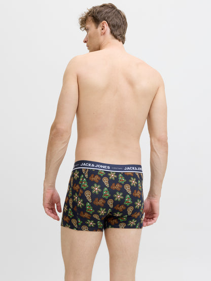 JACGINGERBREAD TRUNKS 3 PACK