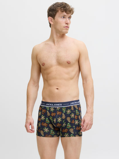 JACGINGERBREAD TRUNKS 3 PACK