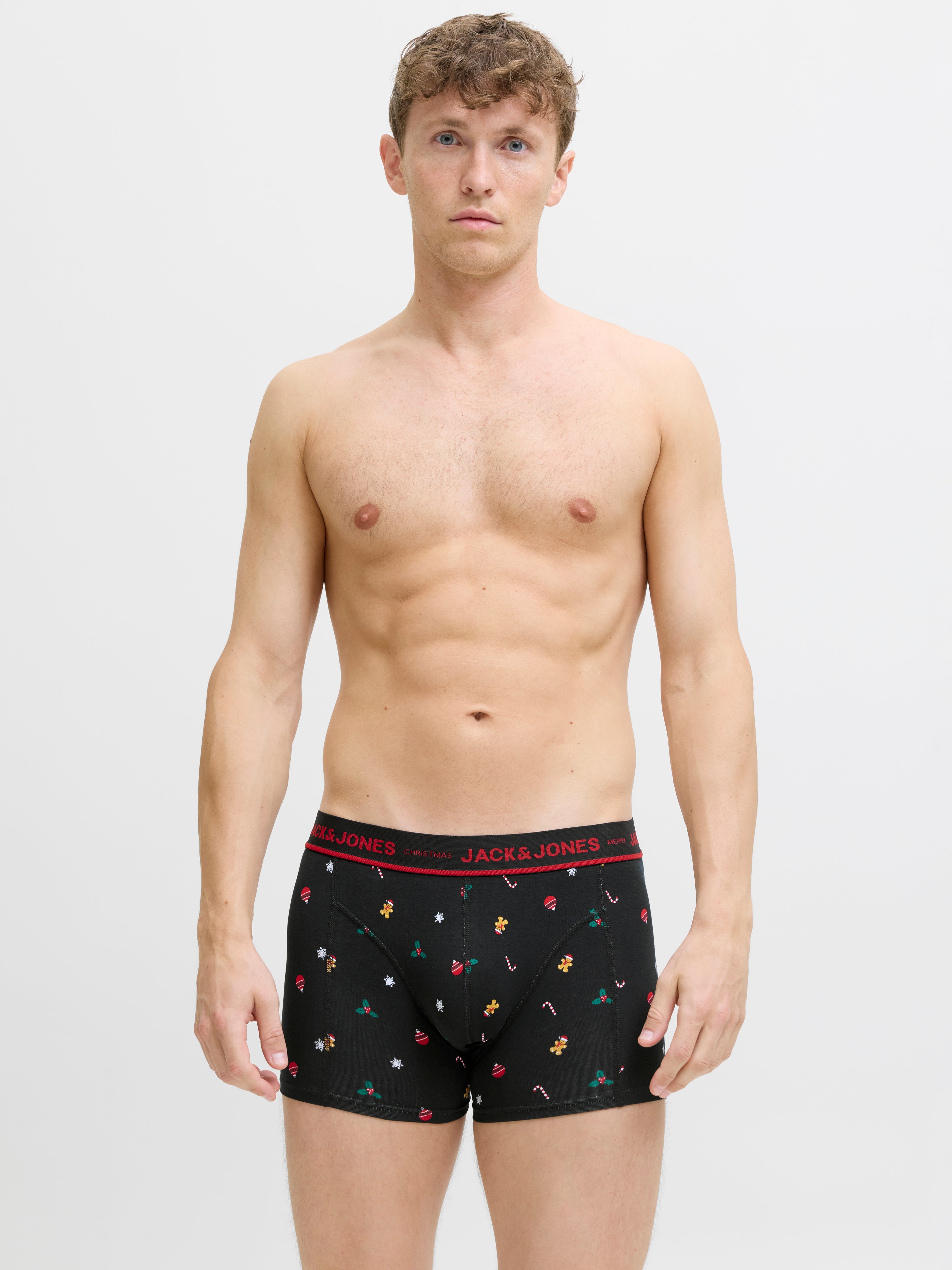 JACGINGERBREAD TRUNKS 3 PACK