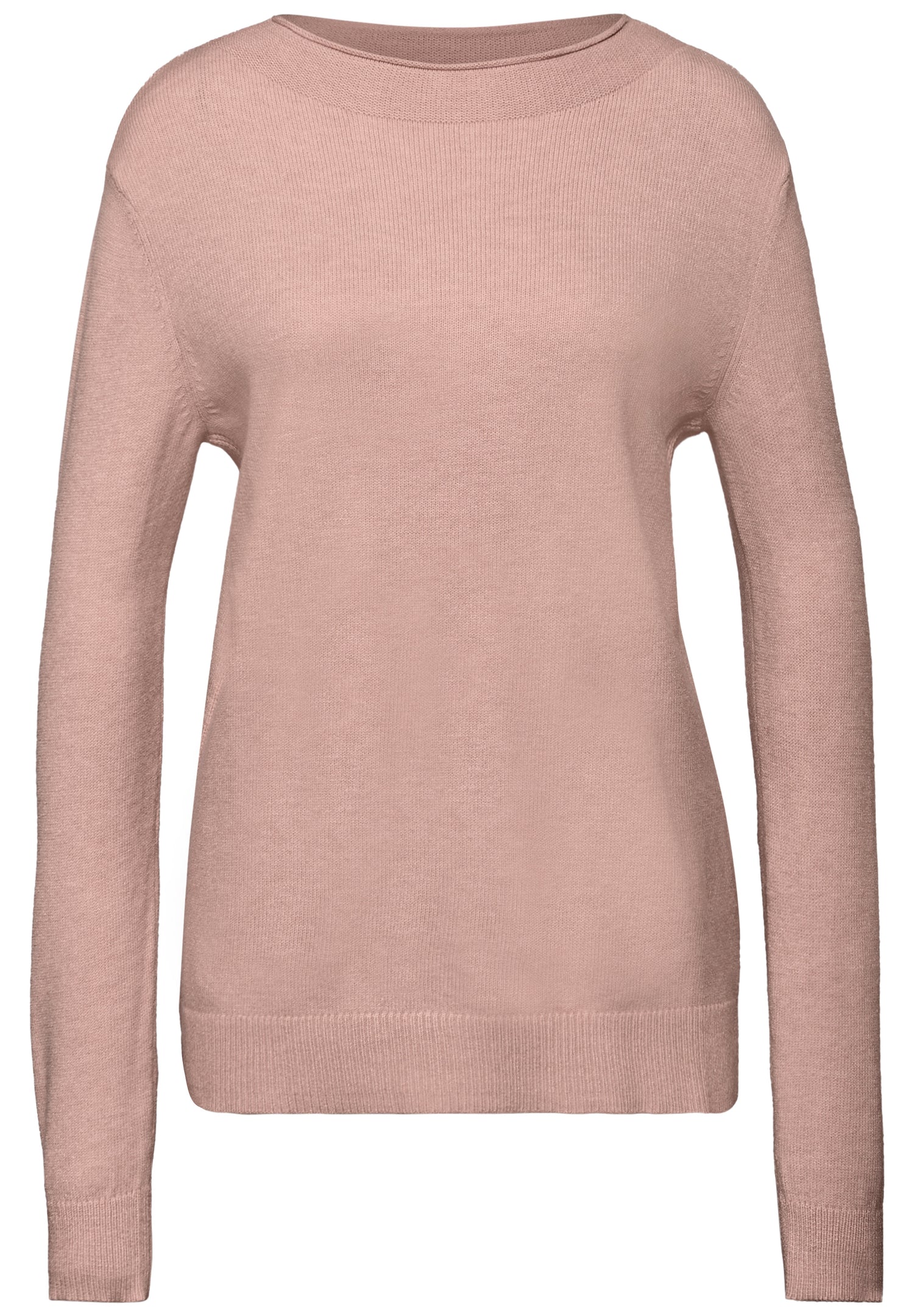 Pullover mit Rollkante