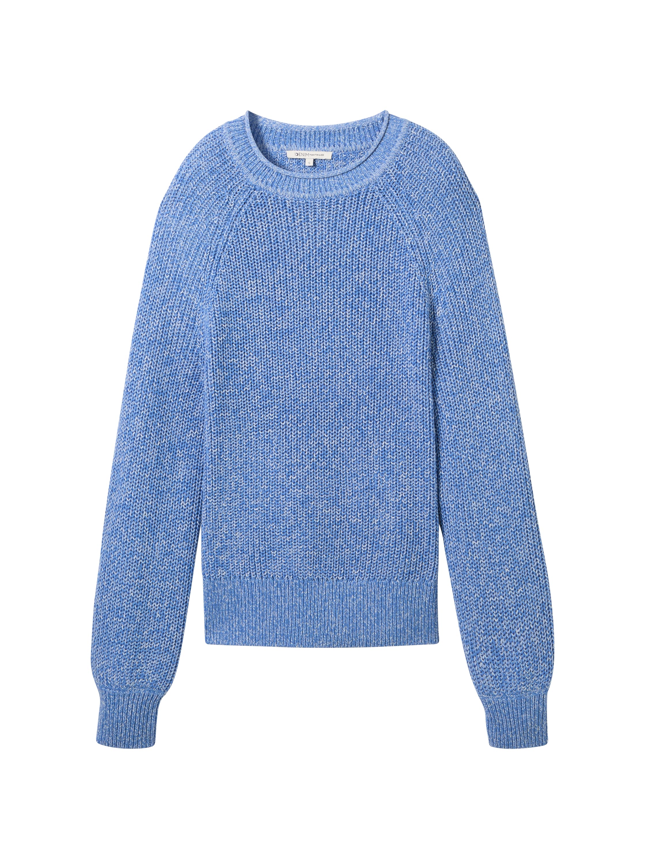 Basic Fit Damen Pullover mit leichten Ballonärmeln