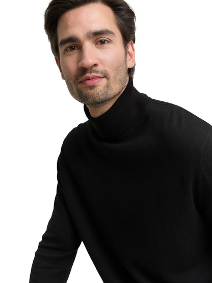 Strickpullover Herren Rollkragen Kaschmir Baumwolle