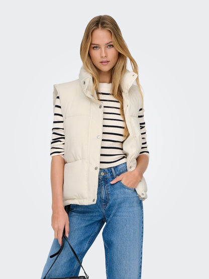 ONLNEWDOLLY CORDUROY WAISTCOAT CS OTW