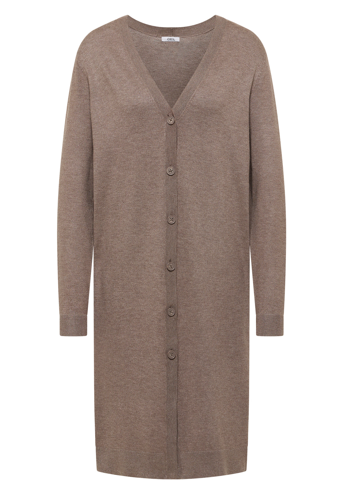 CECIL Damen Cardigan Langarm V-Ausschnitt Strickjacke