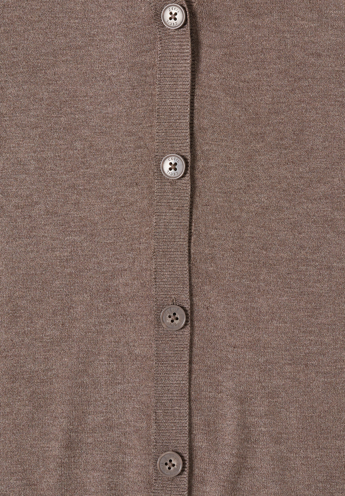 CECIL Damen Cardigan Langarm V-Ausschnitt Strickjacke