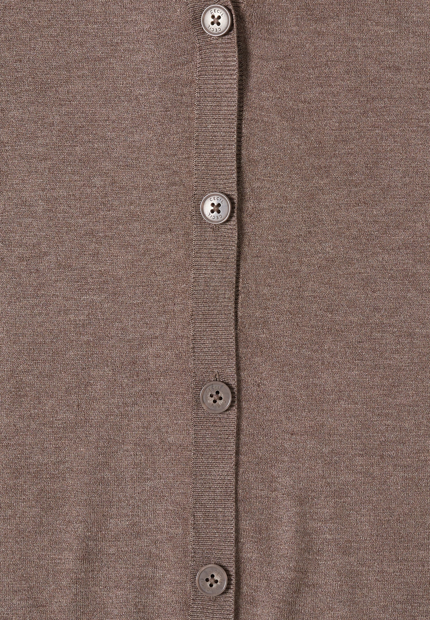 CECIL Damen Cardigan Langarm V-Ausschnitt Strickjacke