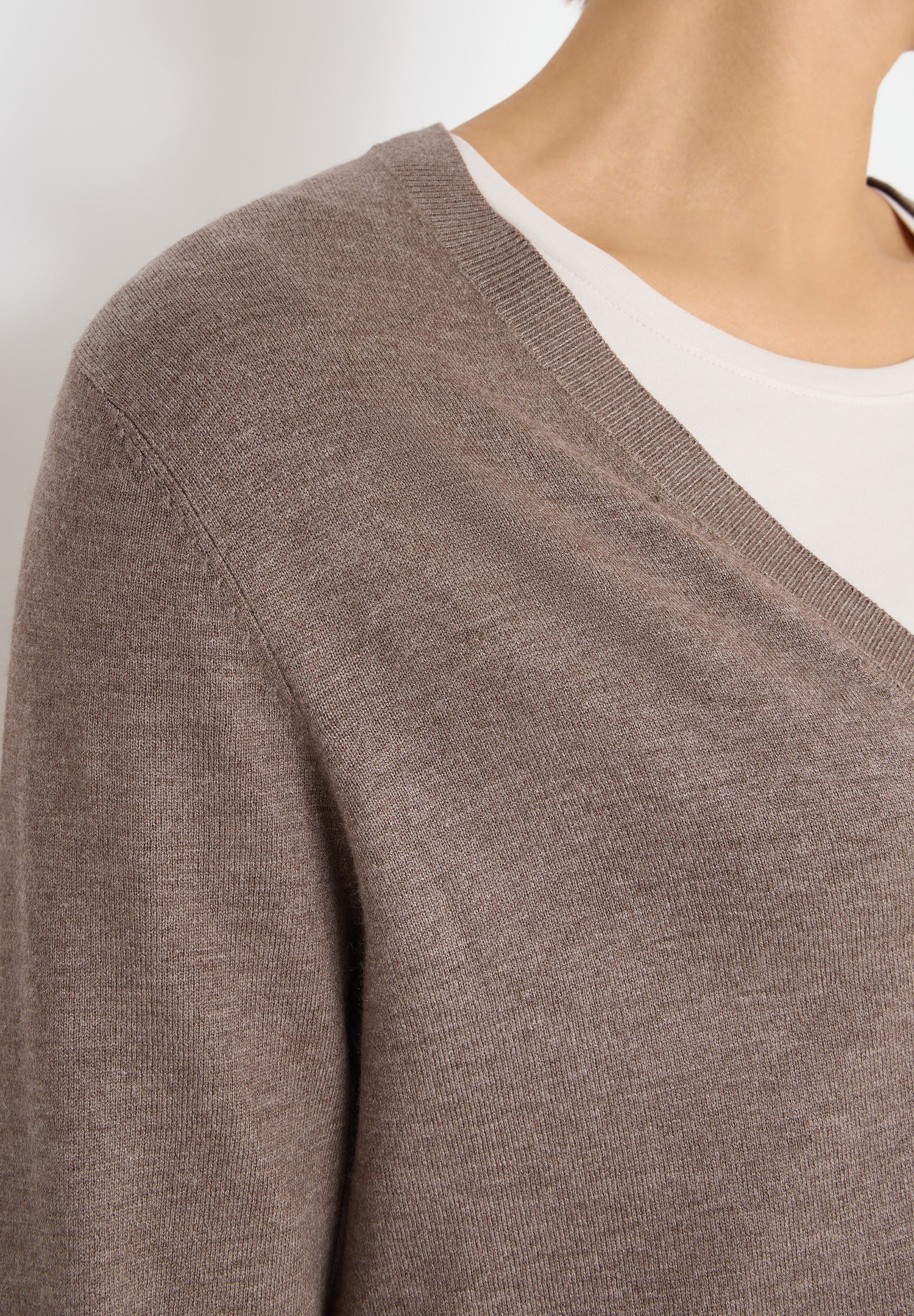 CECIL Damen Cardigan Langarm V-Ausschnitt Strickjacke