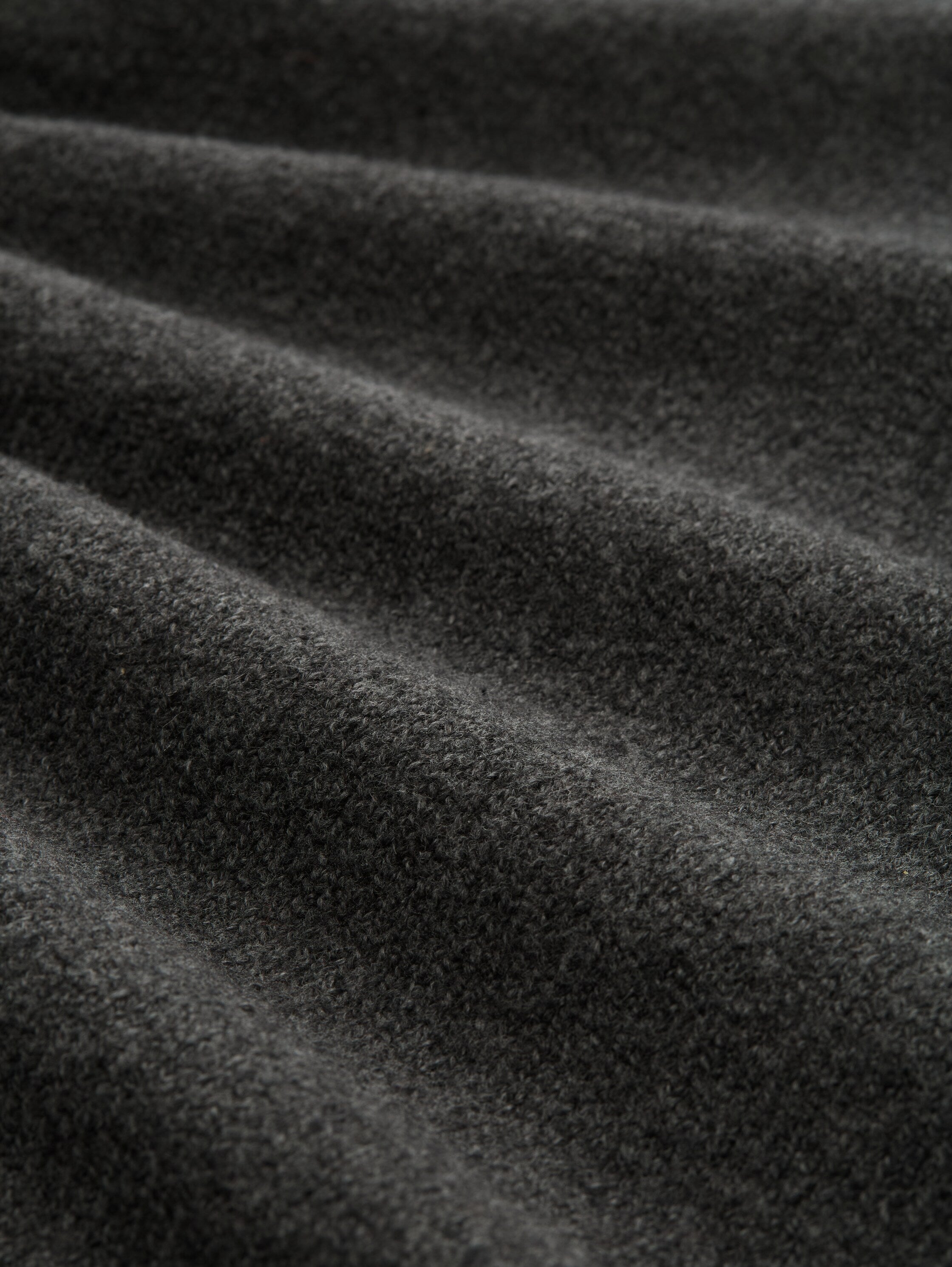 Rollkragen Strickkleid Damen Kurz Wollanteil