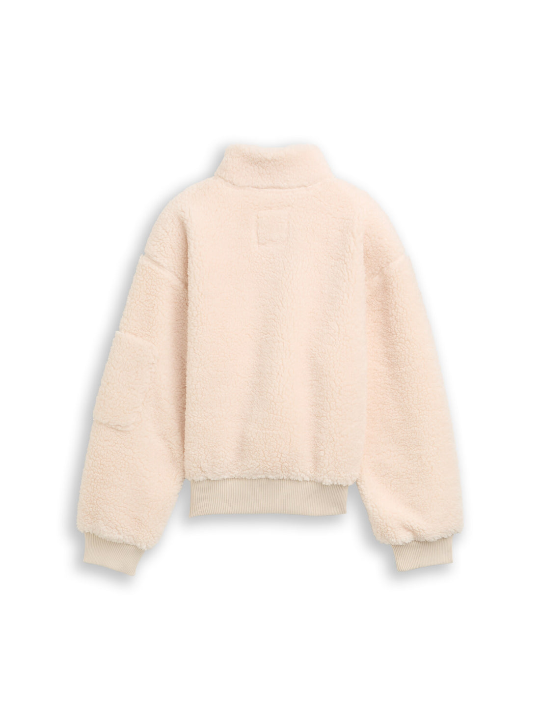 Teddyfell Sweatjacke Kinder Mädchen mit Ärmeltasche