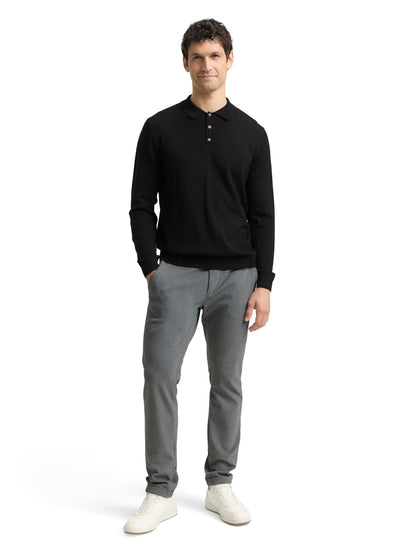 Polo Herren Pullover Merinowolle RWS-zertifiziert Baumwolle