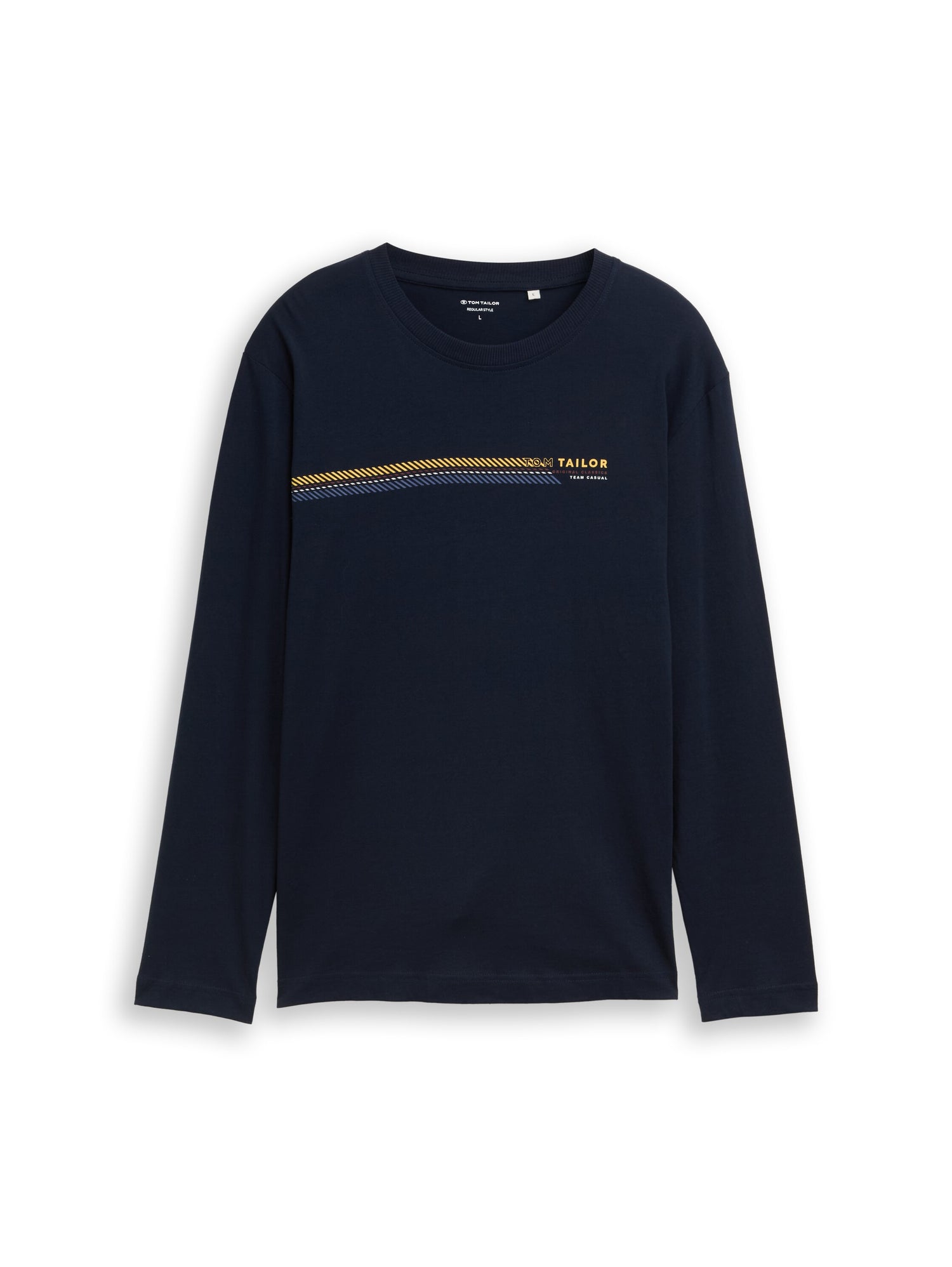 Tom Tailor Denim Male Longsleeve Erwachsene Baumwolle