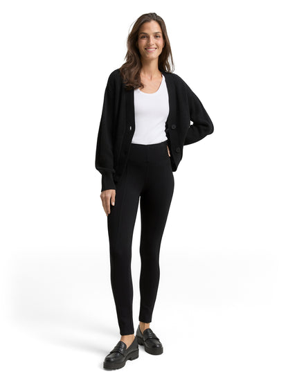 Tom Tailor Denim Female Cropped Treggings Hose mit elastischem Bund