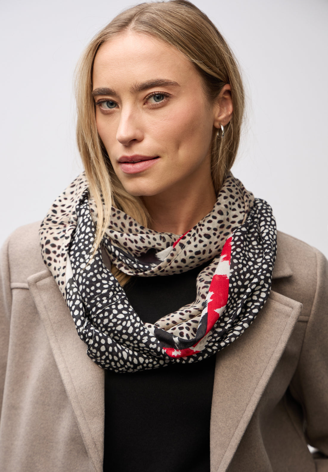 Street One Damen Loop Schal Mustermix Modal