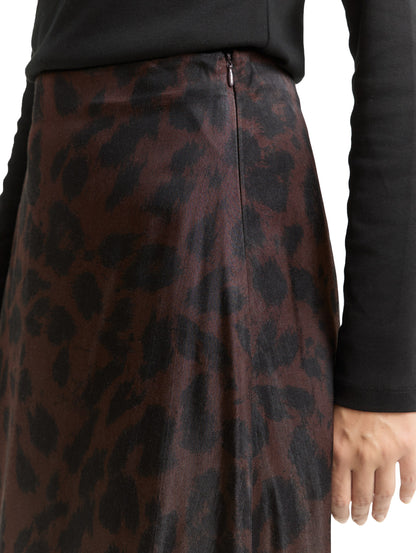 Tom Tailor Denim Female Rock High Waist Midi-Rock Side Zipper