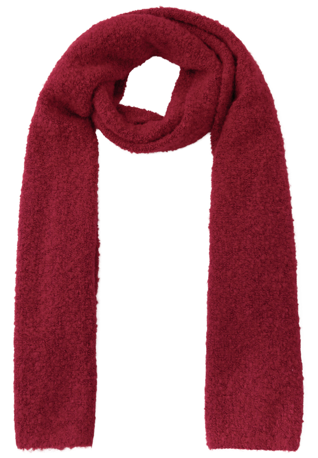 Street One Damen Schal Bouclé Struktur Lang