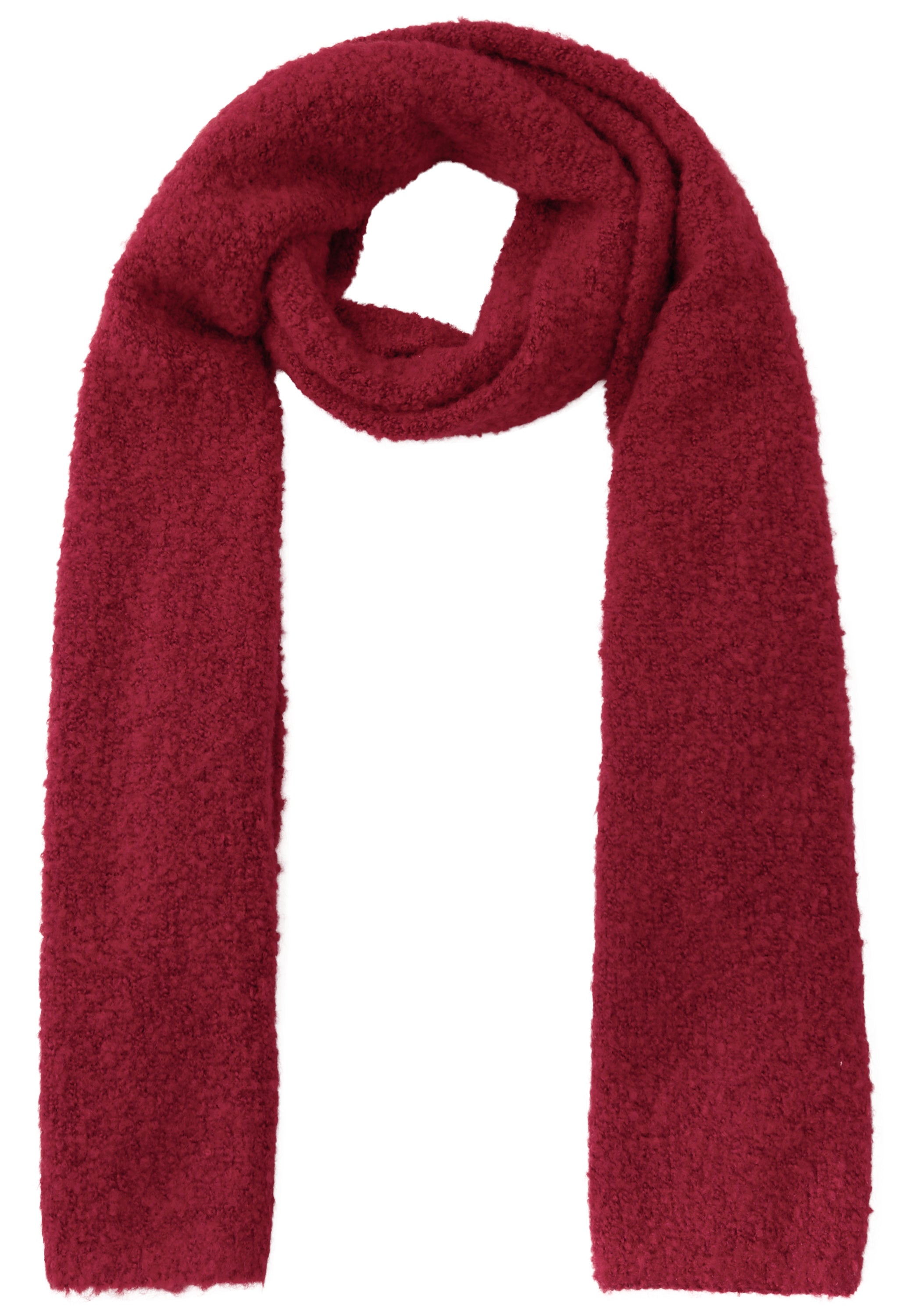 Street One Damen Schal Bouclé Struktur Lang