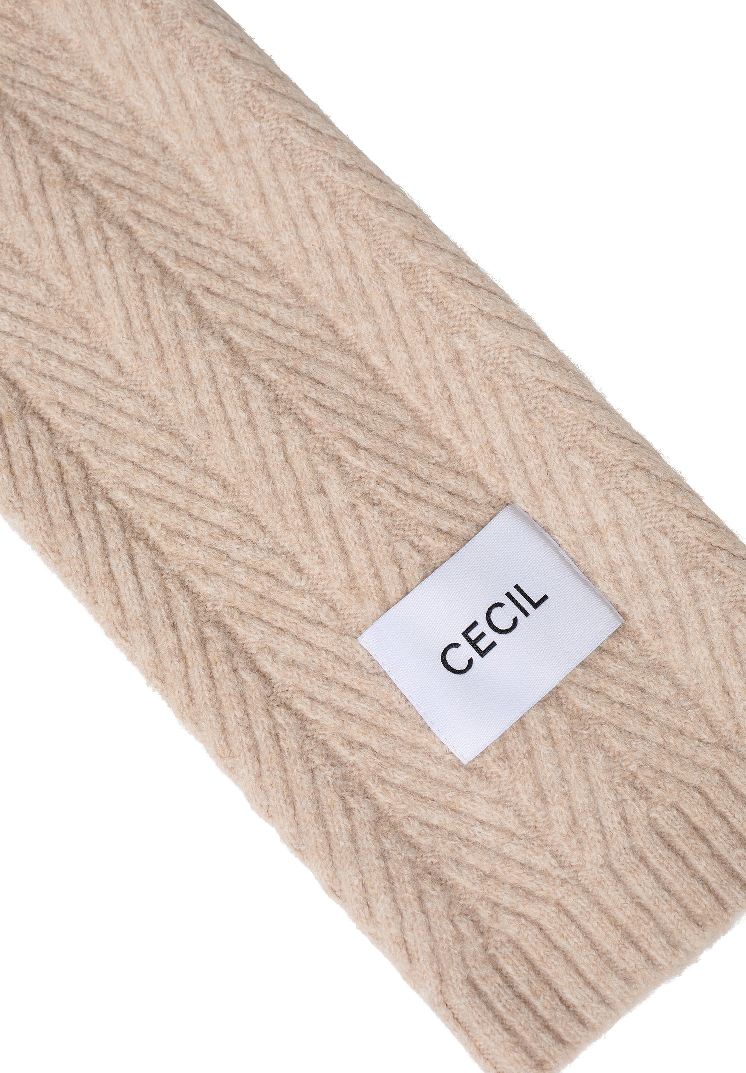 CECIL Damen Strickschal Strukturschal Angenehmer Tragekomfort